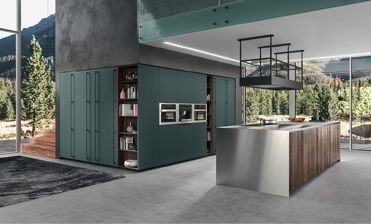 Consigli per arredare una cucina verde moderna